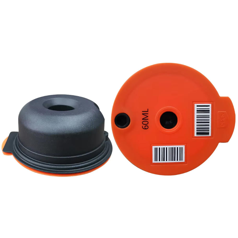 60ML / 180ML / 230ML Reusable Coffee Capsule Pods for Tassimo Coffee Machine Refillable Filter Maker Pod